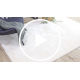 Модерен пране килим LINDO кремав, противоплъзгащ, рошав